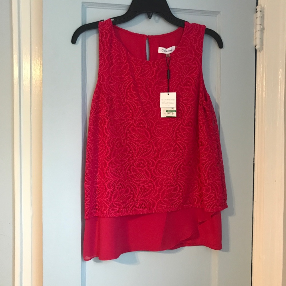 HP🎉NWT Calvin Klein Top